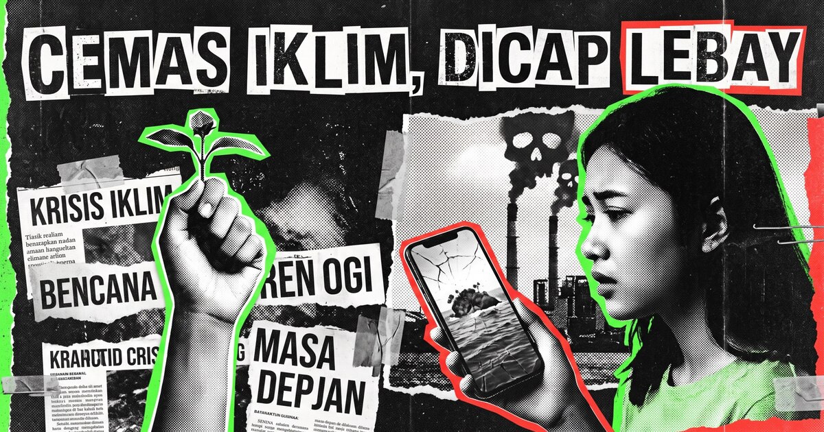 Cemas Iklim, Dicap Lebay